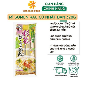 Mì Somen rau củ Nhật Bản 320g