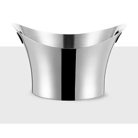 Mua Xô Đá Inox Cao Cấp Ướp 10 Lít - Silver