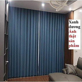 Rèm cửa DIGA HOME vải 3 lớp che nắng, size lớn dùng cho phòng khách, phòng ngủ, spa, khách sạn, tặng kèm dây vén