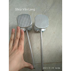 Mua Búa Dần Thịt Dập Gừng Tỏi Đập Đá Thép Không Rỉ Loại To