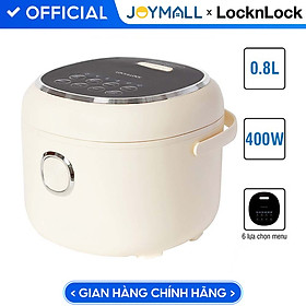 Nồi Cơm Điện Tử Lock&Lock EJR716IVY 0.8L - Hàng Chính Hãng, Dây Điện Có Thể Tháo Rời, Có Quai Xách, Tặng Kèm Ống Hút Và Cọ Rửa