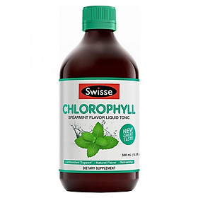 Nước Diệp Lục Swisse Chlorophyll Spearmint Flavour Supperfood Liquid 500 ml