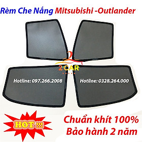 Rèm che nắng xe Mitsubishi Outlander 2017- 2021 , 2022 có nam hít nam châm cao cấp