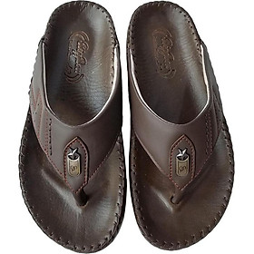 Dép Xỏ Ngón Nam BIGGBEN Da Bò Thật DK56 - 39