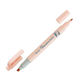 Bút đánh dấu Pentel Illumina Flex Twin Tip Highlighter - Bold/Five - Pastel Orange
