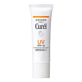 UV Kem Chống Nắng Curel UV Protection Face Cream SPF 30 PA++ (30g)