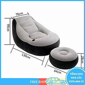 Mua Bộ Ghế Nệm Hơi Cao Cấp Tựa Lưng Có Chỗ Để Cốc  Kèm Máy Bơm Điện - Hàng  - Vận Chuyển Miễn Phí Toàn Quốc