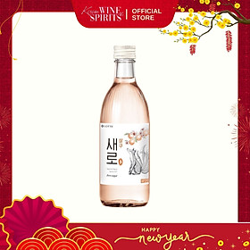 Rượu Soju Hàn Quốc Chum Churum Saero Zero Sugar vị Mơ 12% 375ml