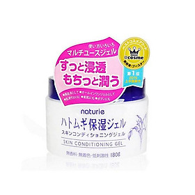 Gel dưỡng ẩm chiết xuất hạt ý dĩ NATURIE làm dịu da & cấp nước tức thì (180g/hũ)