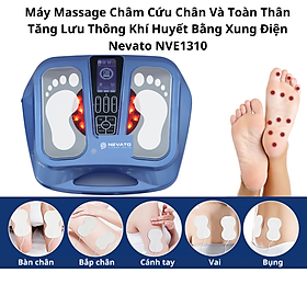 Máy Massage Châm Cứu Chân Và Toàn Thân Tăng Lưu Thông Khí Huyết Bằng Xung