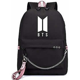 (2 mẫu)Balo Họa Tiết BTS thiết kế thông minh túi đựng laptop đi học in hình nhóm nhạc Hàn quốc