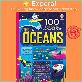 Sách - 100 Things to Know About the Oceans by Jerome Martin (UK edition, paperback)