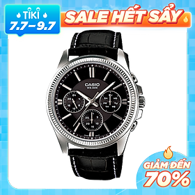 Đồng Hồ Nam Dây Da Casio MTP-1375L-1AVDF (48.5 x 42mm)