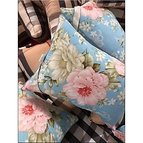 Mua Ruột gối đẹp hình hoa trà bông mềm mại cực phồng chống đau cổ