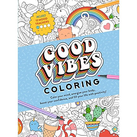 Sách Good Vibes Coloring