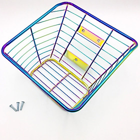 Rổ Inox xi Titan dành cho wave a, wave rs BẢO LONG RACING