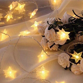 Đèn Trang Trí Hình Sao Đèn Led Chạy Bằng Pin AA