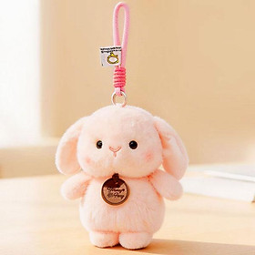 Móc Khóa Thú Bông Lông Xù - ZooZoo 12026 - Thỏ