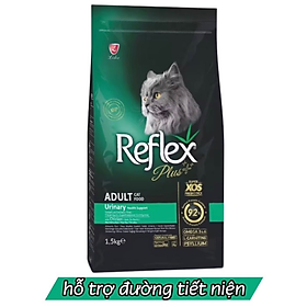 Hạt cho mèo trưởng thành reflex plus cat food urinary - ngăn ngừa bệnh tiết niệu - vị gà - 1.5kg
