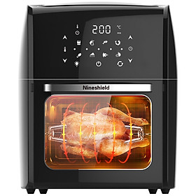 Mua Nồi chiên không dầu Nine Shield Dung tích 12.5L KB-1200  Siêu to Thế hệ mới nhất  điều khiển cảm ứng điện tử