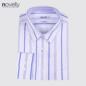 Áo sơ mi nam dài tay Novelty Bamboo Classic thoáng mát khử khuẩn NSMMSLMT3C230184D