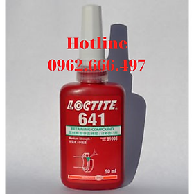 Mua Keo Chống Xoay Loctite 641 - 50ml  Cố định giữa trục và lỗ dùng trong công việc lắp ghép các chi tiết kim loại với nhau