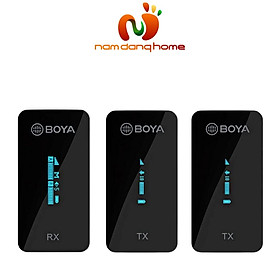 Mua Micro thu âm Boya BY-XM6-K2 - Microphone với công nghệ truyền dẫn 2.4GHz  - Hàng nhập khẩu