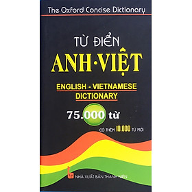 Ảnh bìa NDB - Từ điển Anh Việt 75.000 từ