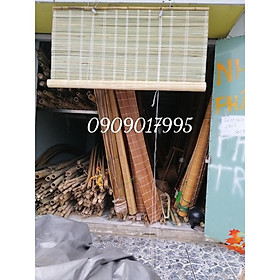 Mua Mành tre che nắng trúc cật đan xen có dây kéo nhận làm theo kích thước