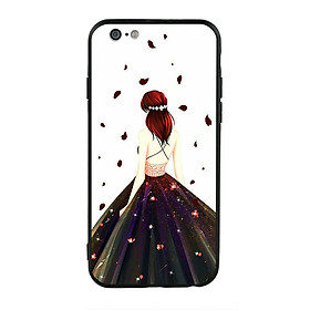 Ốp lưng viền TPU cho điện thoại Iphone 6/6s - Girl 03