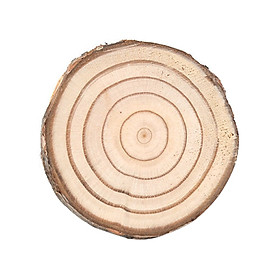 Natural Log Slice Piece Cup Mat Coaster Tea Coffee Mug Round Holder Creative Wood Hand Painted Photo Shooting Props, Multiple Size for Choice