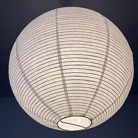 Classic Round Paper Lampshade, Replacement Ball Lanterns Lamps Ceiling Light Cover Lamp Shade for Bar Parties Living Room Home Decor