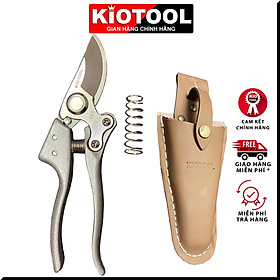 Mua Kéo cắt cành Kiotool + Bao da đựng kéo siêu sắc cắt cành cây bonsai cây ăn quả cà phê