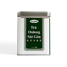 Trà ô long Sài Gòn hộp thiếc 100 gr hàng chính hãng Oldsaigon