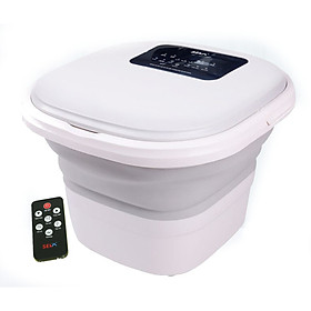 Bồn Ngâm Chân Massage Thư Giãn SEKA Công Nghệ Nhật Bản, Gập Gọn, 4 Chế Độ Điều Khiển Từ Xa, Cảm Ứng Tiếng Việt - Hàng chính hãng