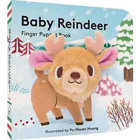 Sách - Baby Reindeer: Finger Puppet Book by Yu-hsuan Huang (US edition, paperback)