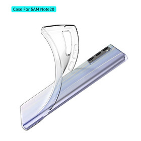 Ốp lưng dẻo trong suốt dành cho SamSung Galaxy Note 20, Note 20 Ultra, Note 10, Note 10 Plus, Note 10 LIte