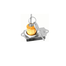 Mua Ổ khoá tủ Việt Tiệp 03498 đồng inox màu vàng trắng dùng cho các loại cửa tủ bằng gỗ
