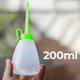 Lọ rỗng chiết tra dầu máy, dung dịch hoặc keo sữa làm đồ thủ công dung tích 75ml và 200ml