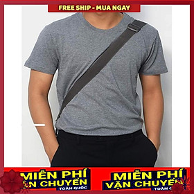 Áo thun trơn nam form rộng phong cách hàn quốc vải poly cotton mịn MÀU XÁM SIÊU SALE !! SIÊU SALE