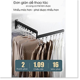 Mua Cây Treo Đồ Thu Mở Thông Minh Xoay 360 Độ Gọn Gàng Tiện Lợi - Gia Dụng SG