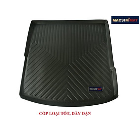 Thảm lót cốp xe ô tô Mercedes GLE 2016-2019 nhãn hiệu Macsim chất liệu TPV cao cấp màu đen (025)