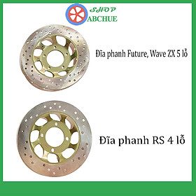 Đĩa phanh dùng cho dòng RS - Future, Wave ZX hàng cao cấp