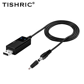TISHRIC USB DC 12V 9V 5V Power Cable For Route Charge WIFI Adapter Wire usb Booster line Module Converter KWS-910 Via Powerbank Color: kws-910