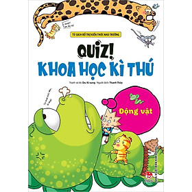 Sách Comic - Quiz! Khoa Học Kì Thú - Động Vật