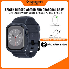 Ốp Spigen Rugged Armor Pro cho Apple Watch Series 8 / SE 2 / 7 / SE / 6 / 5 / 4 (45mm/44mm) - Thiết kế bền bỉ, chống sốc - Hàng chính hãng