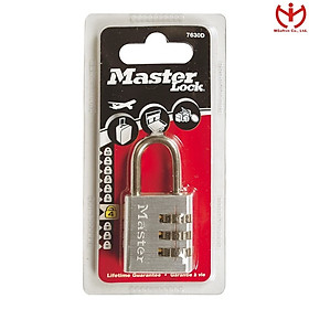 Mua Ổ khóa số Master Lock 7630 D thân nhôm 30mm dùng khóa vali hành lý