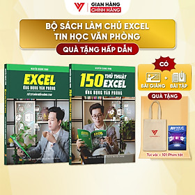 Combo 2 Sách Excel Và 150 Thủ Thuật Ứng Dụng Văn Phòng Từ Cơ Bản Đến Nâng Cao