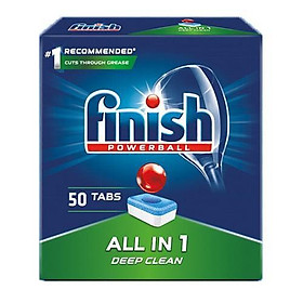Viên rửa chén Finish All in one 50 viên