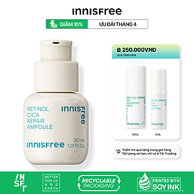 Tinh chất dưỡng phục hồi da innisfree Retinol Cica Repair Ampoule 30 mL (New2023)